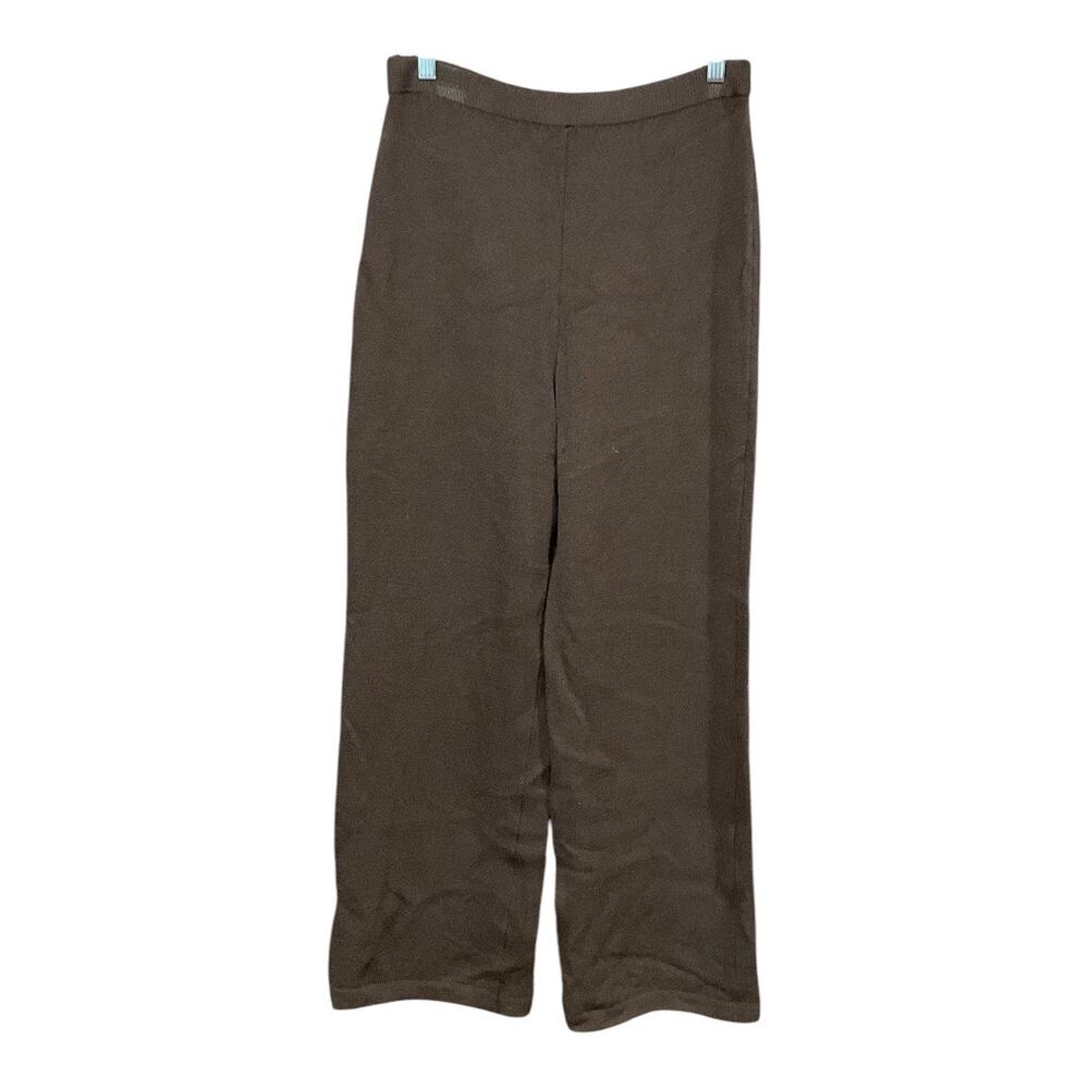 St. John Marie Gray Pants Women 8 Brown